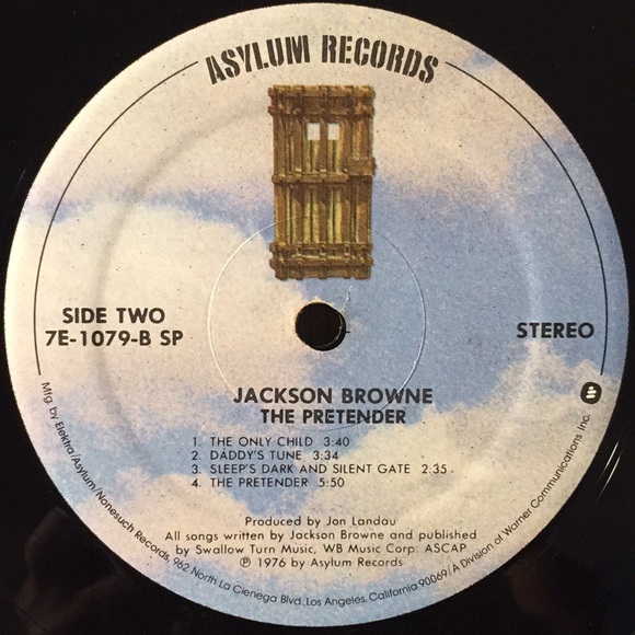Jackson Browne - “The Pretender” Vinyl LP - Picture 5 of 5
